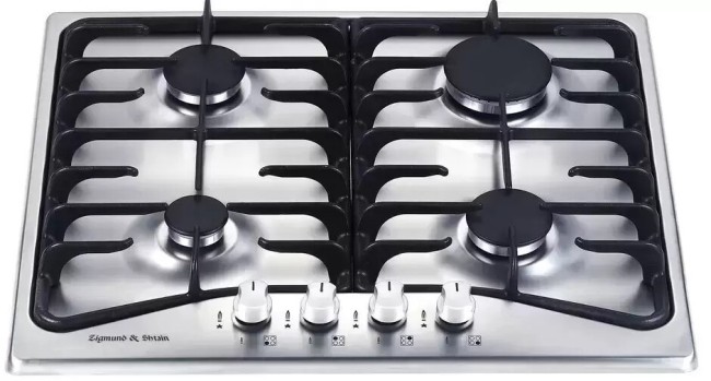 Встраиваемая газовая варочная панель Zigmund & Shtain GN 38.61 S Встраиваемая газовая варочная панель Zigmund & Shtain GN 38.61 S