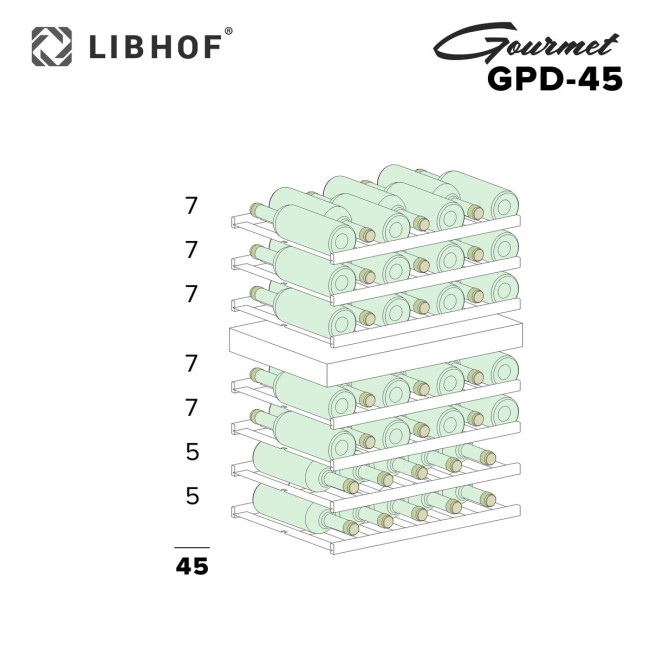 Винный шкаф Libhof Premium GPD-45 Винный шкаф Libhof Premium GPD-45