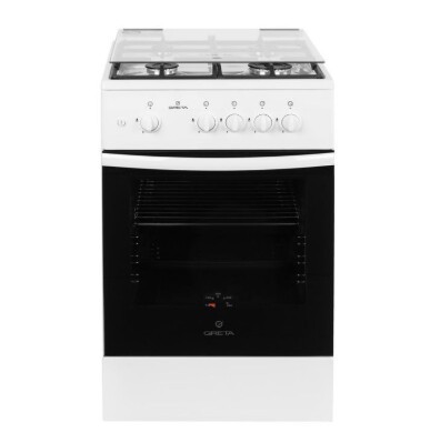 Газовая плита Greta 1470 GG 5072 CG 38 W Газовая плита Greta 1470 GG 5072 CG 38 W