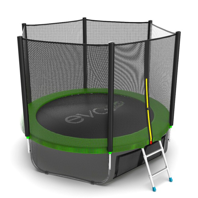 Батут Evo Jump External 8ft Green Lowernet + сетка