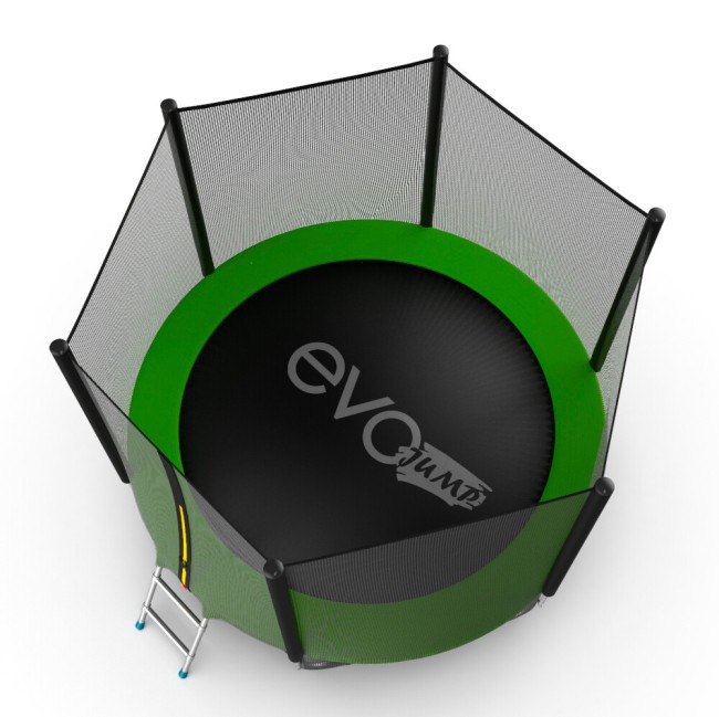 Батут Evo Jump External 8ft Green Lowernet + сетка