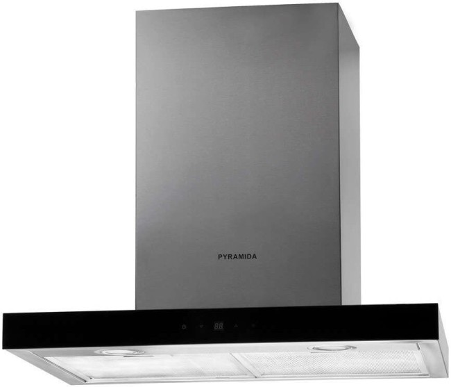 Каминная вытяжка Pyramida HEF 22 (H-600 MM) black Каминная вытяжка Pyramida HEF 22 (H-600 MM) black