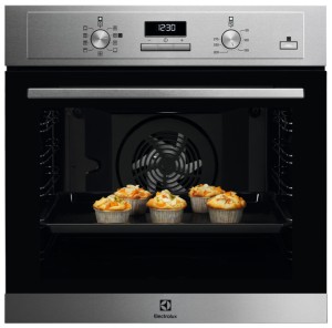 Встраиваемый электрический духовой шкаф Electrolux OEM3H50X серебристый