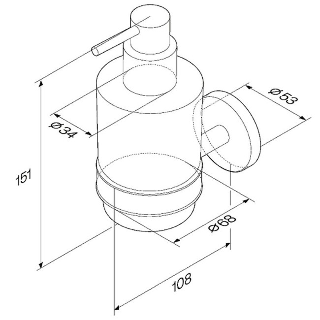 Диспенсер AM.PM X-Joy A85A36922 Диспенсер AM.PM X-Joy A85A36922