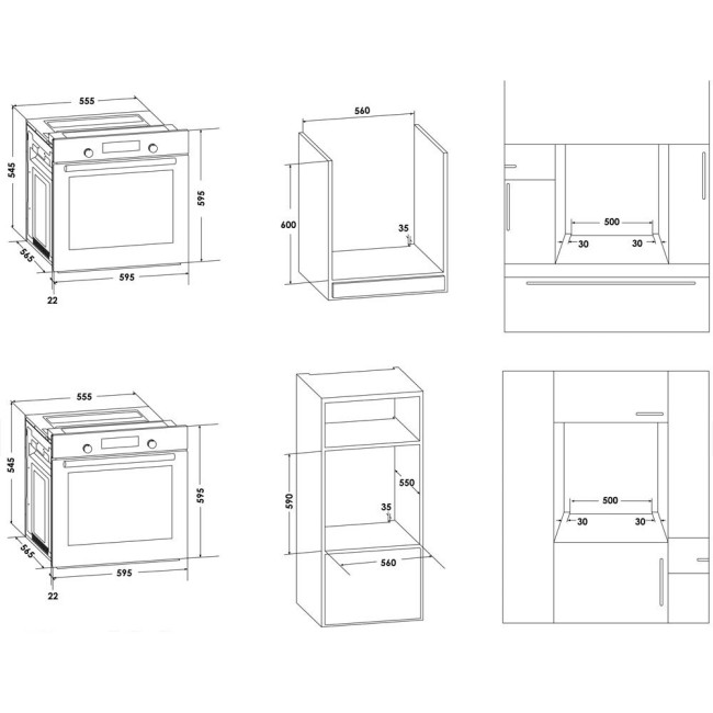 Встраиваемый электрический духовой шкаф Schaub Lorenz SLB ES6313