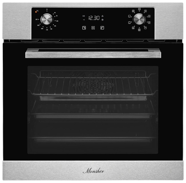 Встраиваемый электрический духовой шкаф Monsher MOE 6092 Acier Встраиваемый электрический духовой шкаф Monsher MOE 6092 Acier