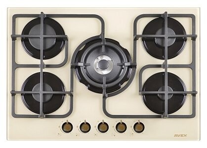 Встраиваемая газовая варочная панель Avex RY 9052