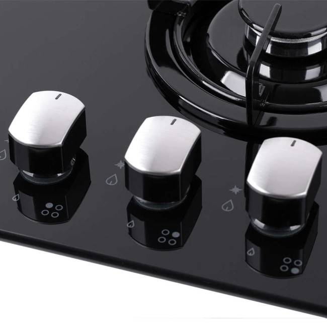 Встраиваемая газовая варочная панель Pyramida PFG 646 BLACK