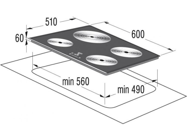 Встраиваемая индукционная варочная панель Gorenje IT 641 ORA Встраиваемая индукционная варочная панель Gorenje IT 641 ORA