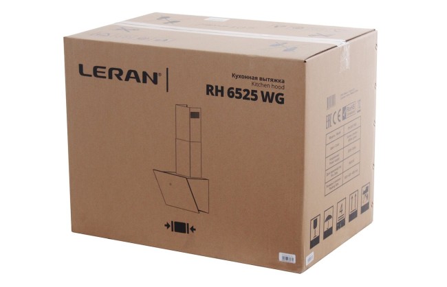 Каминная вытяжка Leran RH 6525 WG