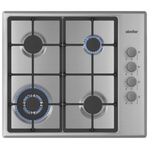 Встраиваемая газовая варочная панель Simfer H60Q41M411