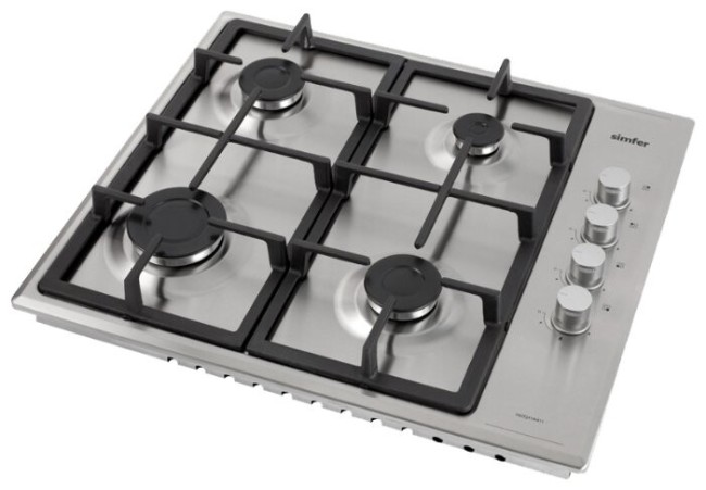 Встраиваемая газовая варочная панель Simfer H60Q41M411