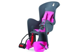 Велокресло Polisport Bilby FF Rear Grey/Pink (PLS8632000017)