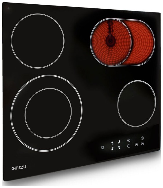 Встраиваемая электрическая варочная панель Ginzzu HCC-462 черный