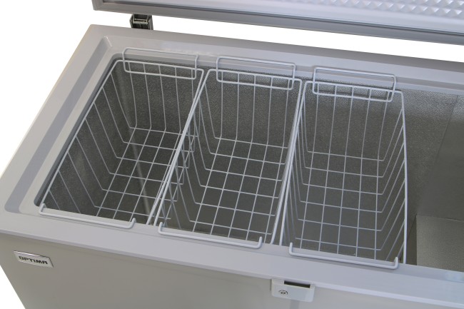 Морозильник-ларь Optima BD-310GLG серый