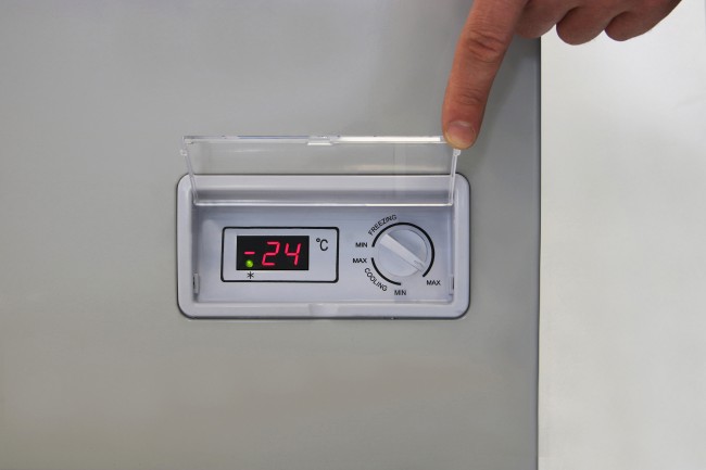 Морозильник-ларь Optima BD-310GLG серый