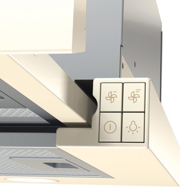 Встраиваемая вытяжка Gorenje BHP 62 CLI слоновая кость Встраиваемая вытяжка Gorenje BHP 62 CLI слоновая кость