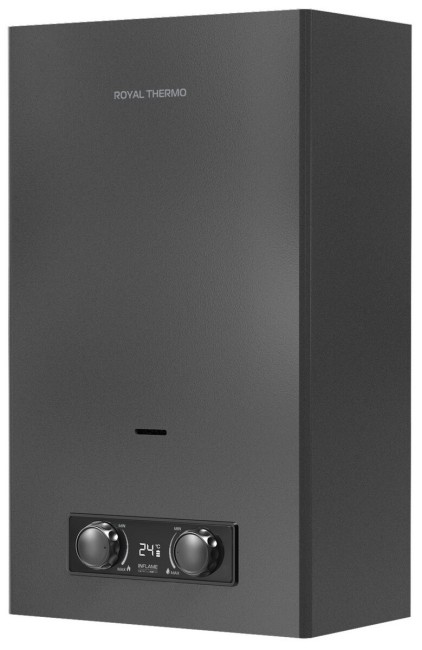 Газовый проточный водонагреватель Royal Thermo GWH 10 Inflame Grafit