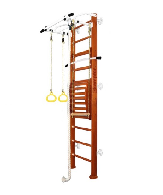 Шведская стенка Kampfer Helena Maxi wall №4 стандарт белый Шведская стенка Kampfer Helena Maxi wall №4 стандарт белый