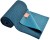 Плед для йоги Hugger Mugger Bamboo Yoga Towel сине-зеленый (TL-00-00)