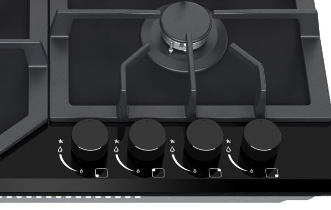 Встраиваемая газовая варочная панель Zugel ZGH602B Встраиваемая газовая варочная панель Zugel ZGH602B