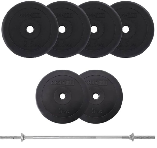 Штанга BaseFit BB-402 25 кг разборная Штанга BaseFit BB-402 25 кг разборная