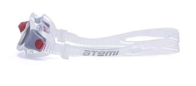 Очки для плавания Atemi B504 белый/красный Очки для плавания Atemi B504 белый/красный