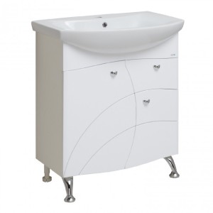 Тумба под раковину Runo Балтика 70 белый (ВнТ51RUNO) Тумба под раковину Runo Балтика 70 белый (ВнТ51RUNO)