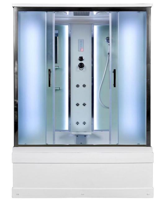 Душевая кабина Deto EM4515LED+GM