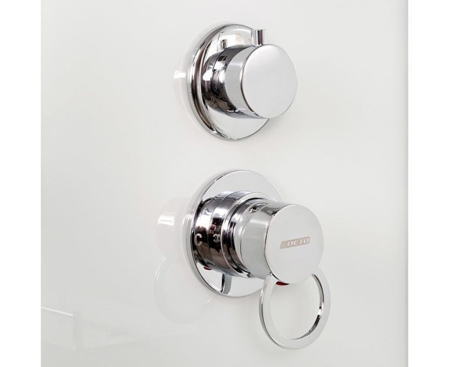 Душевая кабина Deto EM4515LED+GM