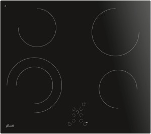 Встраиваемая электрическая варочная панель Fornelli PV 6017 Dolce black