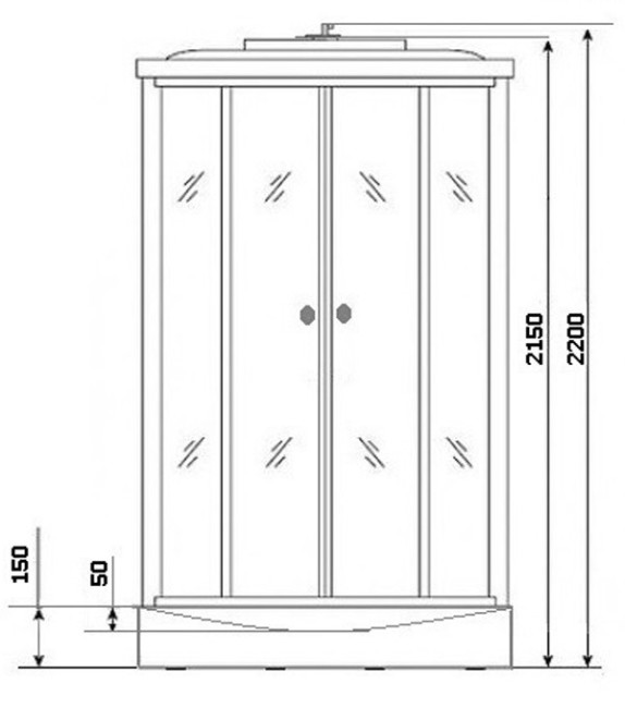 Душевая кабина Niagara NG-7713WL