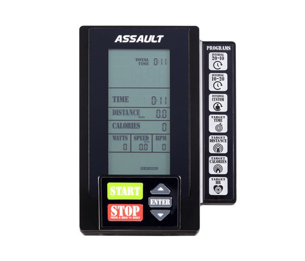 Велотренажер Assault Fitness AirBike черный