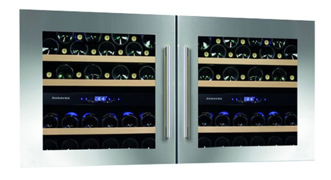 Встраиваемый винный шкаф Dunavox DAVS-25.63DSS