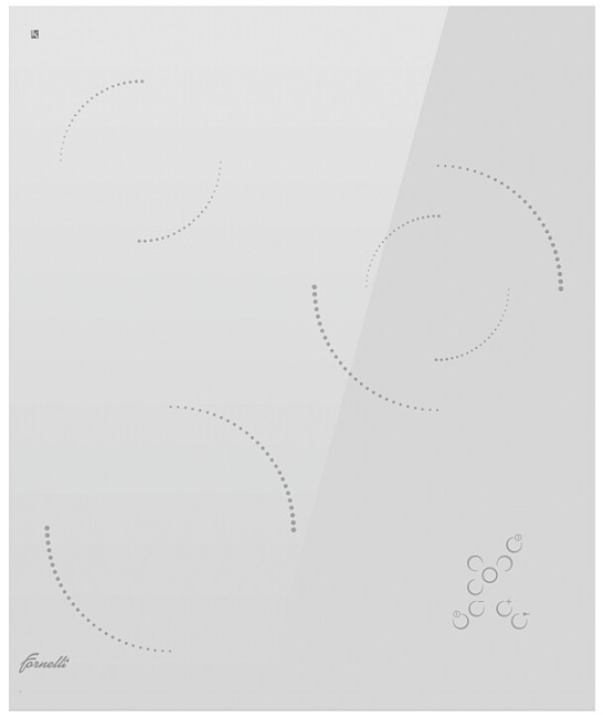 Встраиваемая электрическая варочная панель Fornelli PV 45 Delizia WH