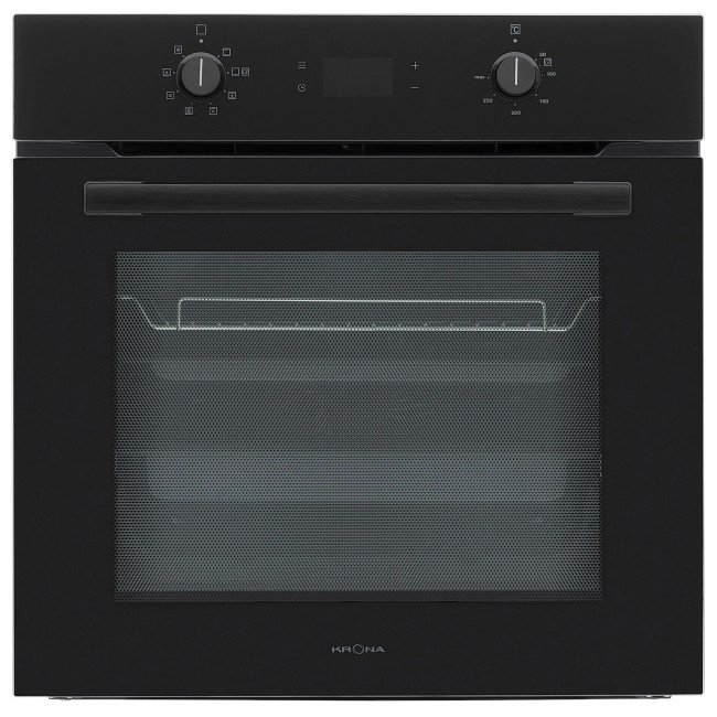 Встраиваемый электрический духовой шкаф Krona Nero 60 BL/BL