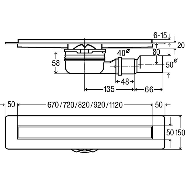 Душевой лоток Viega Advantix 900 мм (753221)