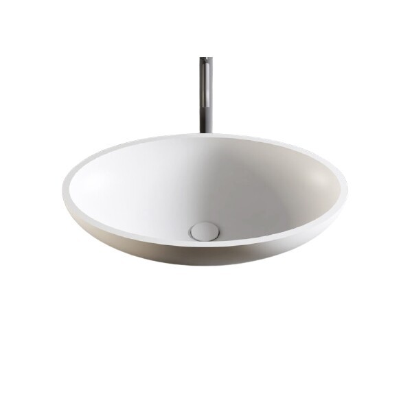 Раковина накладная Relax Design (OVO LX01 luc) белый глянцевый