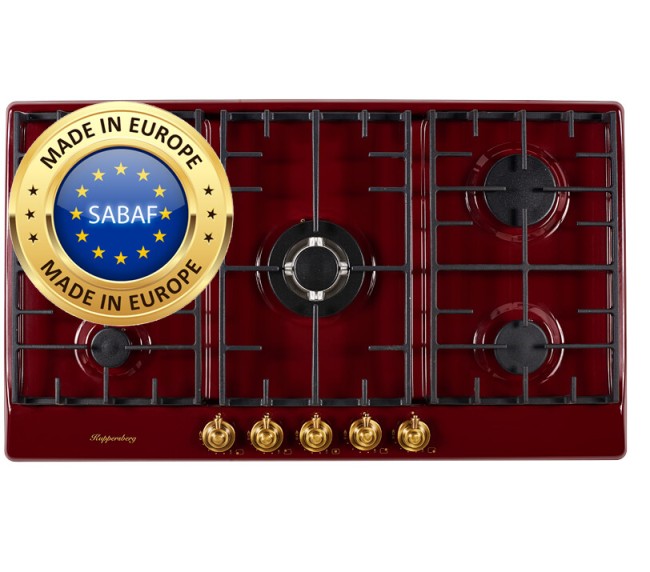 Встраиваемая газовая варочная панель Kuppersberg FV 9 TGRZ BOR Bronze