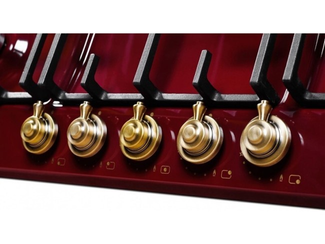 Встраиваемая газовая варочная панель Kuppersberg FV 9 TGRZ BOR Bronze