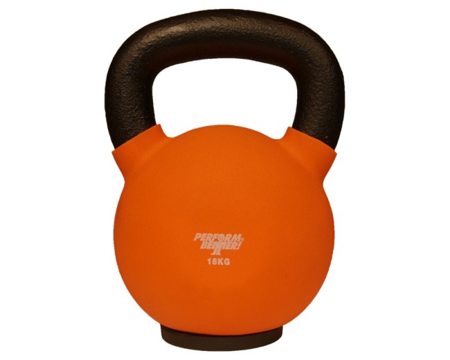 Гиря Perform Better Neoprene Kettlebell PB\4097-18\18-00-00 18 кг Гиря Perform Better Neoprene Kettlebell PB\4097-18\18-00-00 18 кг