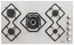 Встраиваемая газовая варочная панель Ricci RGN-КА 5041 IX Встраиваемая газовая варочная панель Ricci RGN-КА 5041 IX