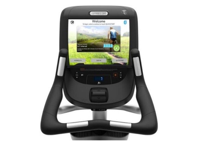 Велотренажер Precor UBK 885 черная жемчужина/темно-серый