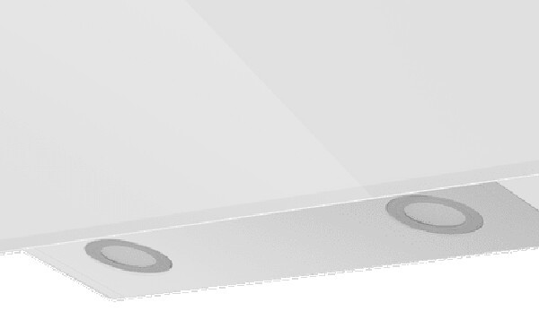 Каминная вытяжка Maunfeld Eagle 850 90 Glass White