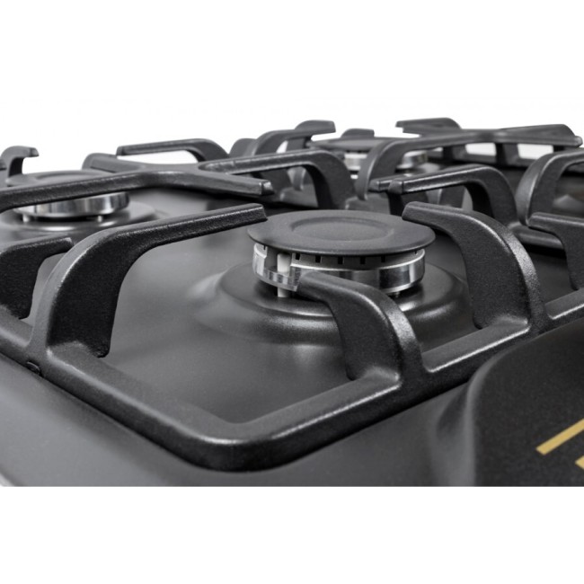 Встраиваемая газовая варочная панель ZorG BP5 FD rustical/black (EMY)