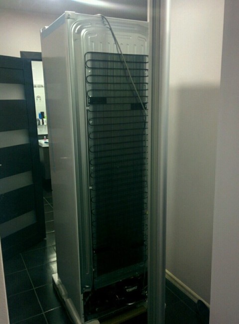 Холодильник LG GW-B489SQFZ белый