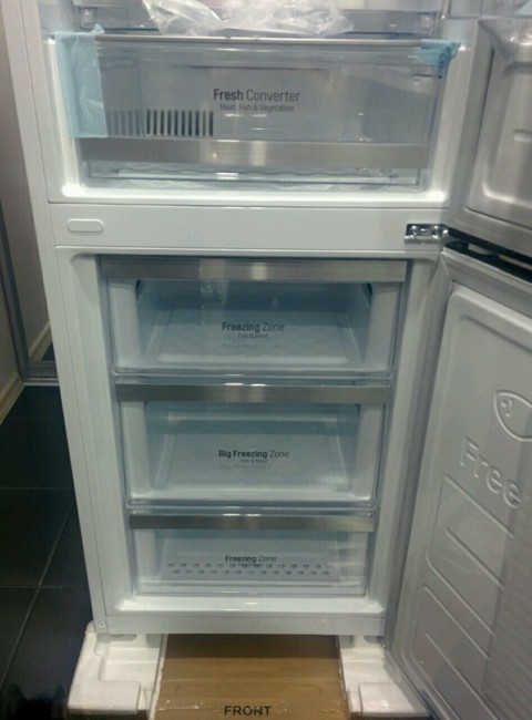 Холодильник LG GW-B489SQFZ белый