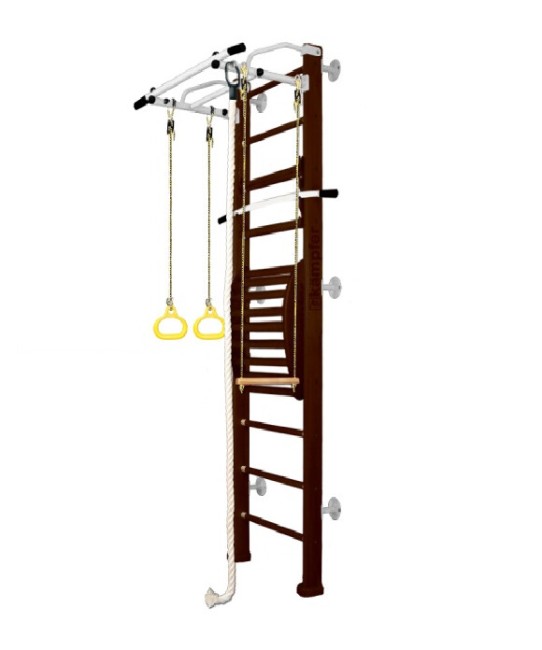 Шведская стенка Kampfer Helena Maxi wall №5 3 м белый антик Шведская стенка Kampfer Helena Maxi wall №5 3 м белый антик