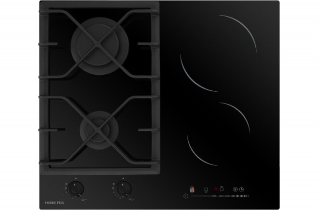 Встраиваемая комбинированная варочная панель Hiberg VM 6021 B