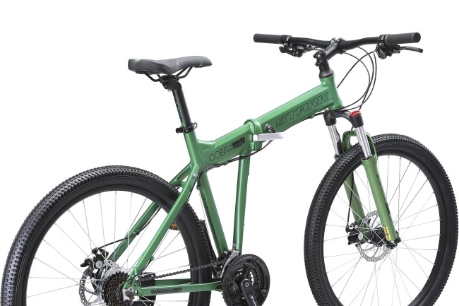 Велосипед Stark 2020 Cobra 27.2 D зелёный/чёрный 20 (H00 Велосипед Stark 2020 Cobra 27.2 D зелёный/чёрный 20 (H00